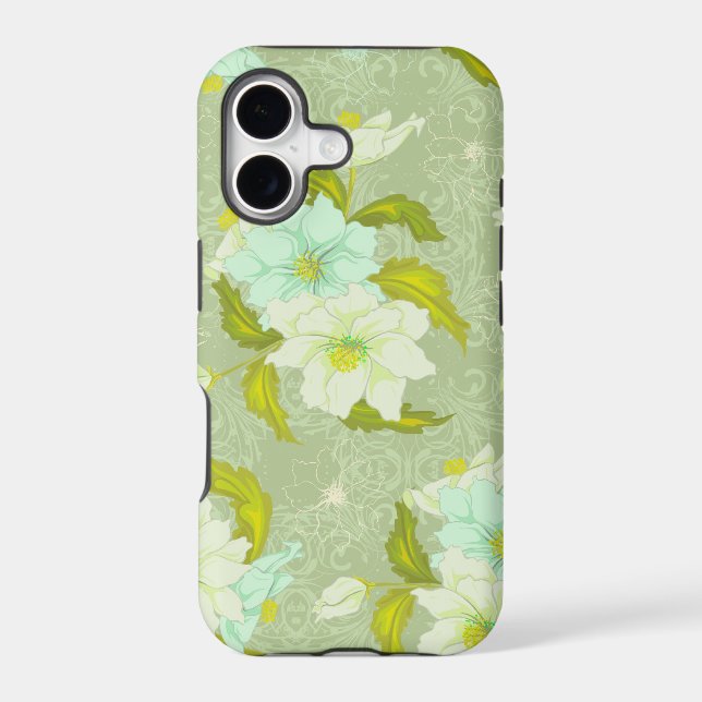 Mint Green Floral (Back)