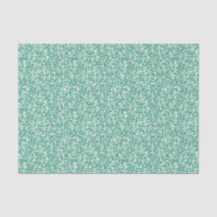 Mint Green Glitter And Sparkles. Tissue Paper
