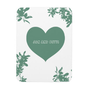 Mint Green Ivy Magnet