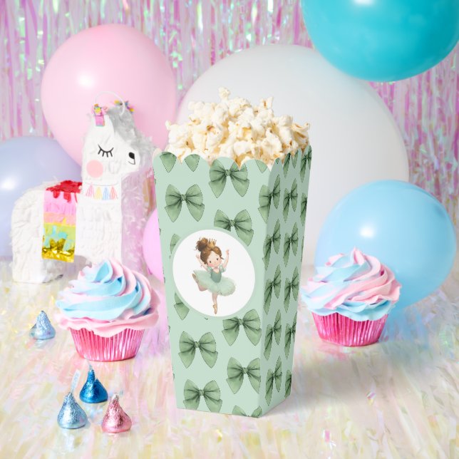 Mint Green Little Princess Ball  Favor Box (Party)