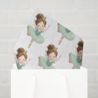 Mint Green Little Princess Ball Tissue Paper