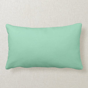 “Mint Green” Lumbar Pillow
