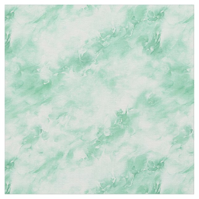 Mint Green Marble Fabric (Close Up)