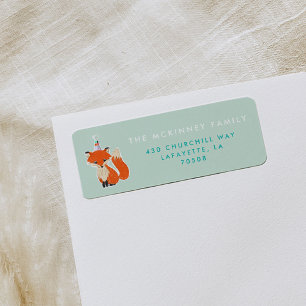 Mint Green mite Fox Party Casquette Woodland