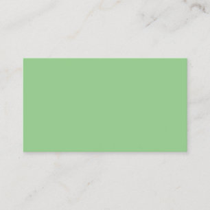 Mint Green Modern Professional Calling Card