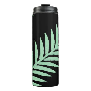 Mint Green Palm Thermal Tumbler
