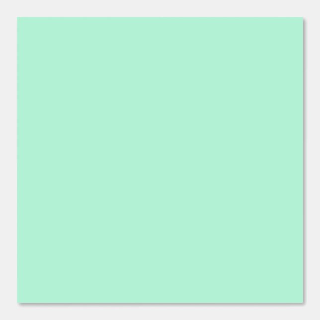Mint Green Plain Solid Custom Colour Background Wallpaper (Front)