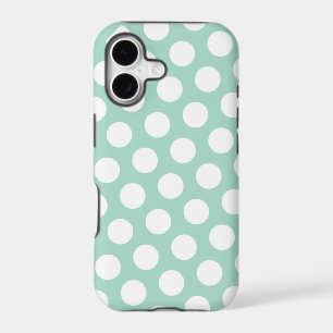 Mint green Polka-Dot  iPhone 5 Case