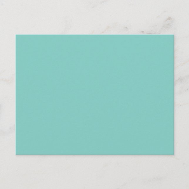Mint Green Postcard (Front)