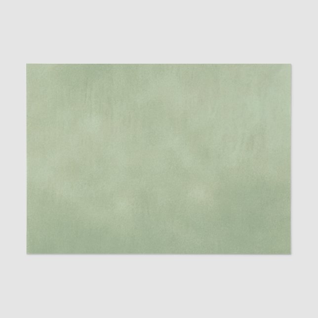 Mint Green Smudge Colour Tissue Paper (Front)