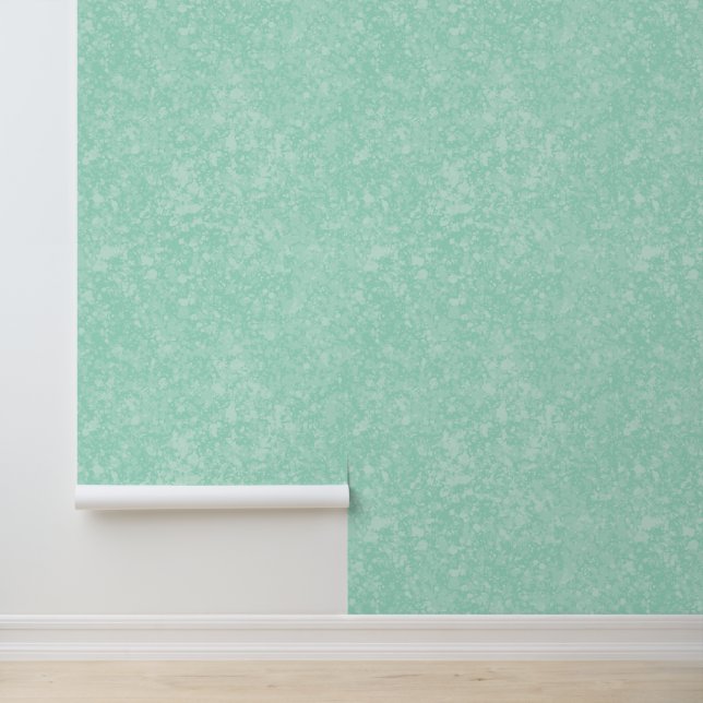 Mint Green Texture Granite Wallpaper (Application)