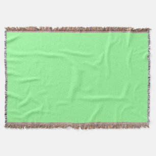 Mint Green Throw Blanket