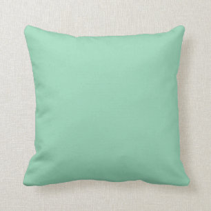 “Mint Green” Throw Pillow