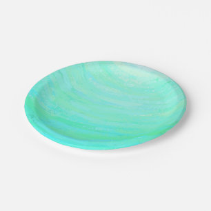 Mint Ice Paper Plate