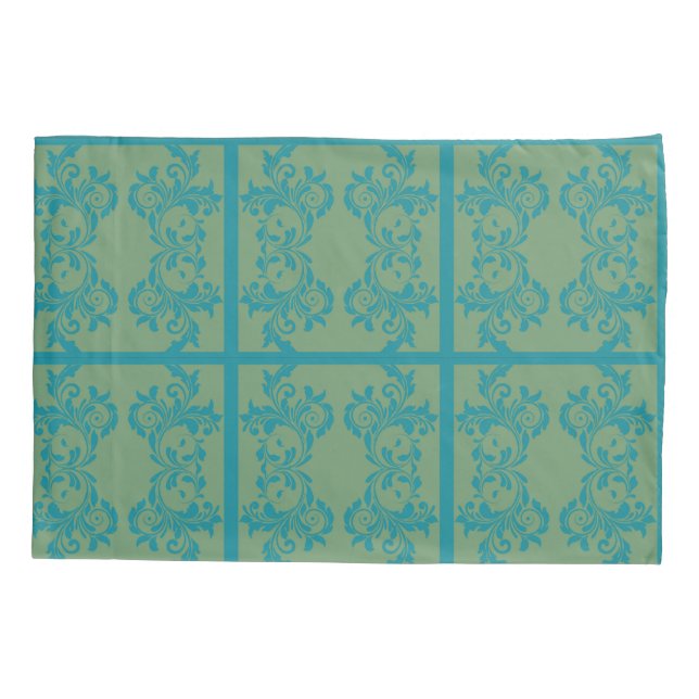 Mint Ice Reversible Pillowcase (Back)