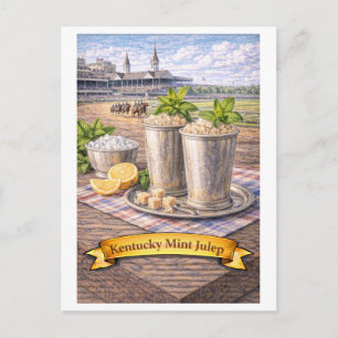Mint Julep (American Food Series) Postcard