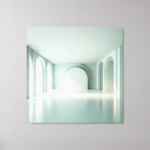 Mint Light Gallery Canvas Print