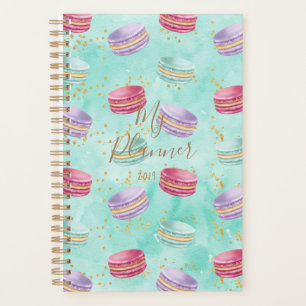 Mint Macaron Cookies Délicat Confetti Planner