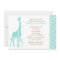 Mint Mom and Baby Giraffe Baby Shower