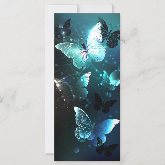 Mint Night Butterflies (Front)