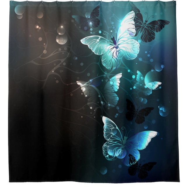 Mint Night Butterflies (Front)
