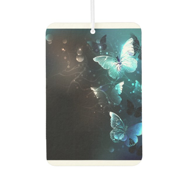 Mint Night Butterflies Air Freshener (Front)