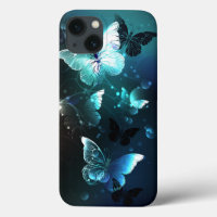 Mint Night Butterflies