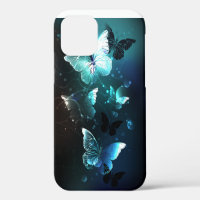 Mint Night Butterflies