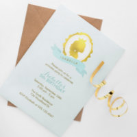 Mint Princess Cameo Girl Birthday