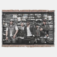Mint Radio Throw Blanket