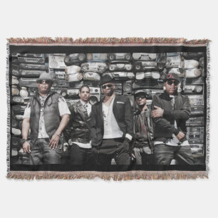 Mint Radio Throw Blanket