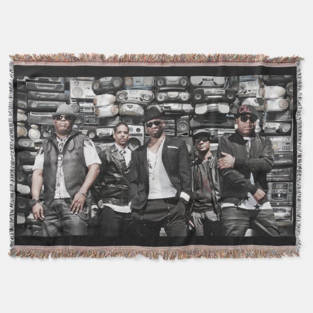 Mint Radio Throw Blanket (Front)