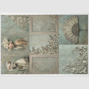 Mint Sage Allure Roaring 20's Matching Collection Tissue Paper