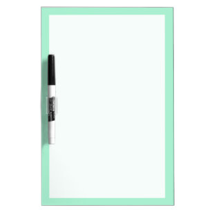 Mint Solid Colour Dry Erase Board