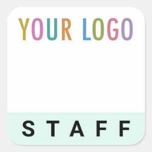 Mint Staff Name Stickers Labels Blank Name Tag