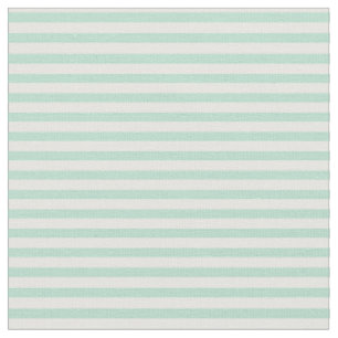 Mint stripe fabric