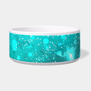 Mint Turquoise Foil Background