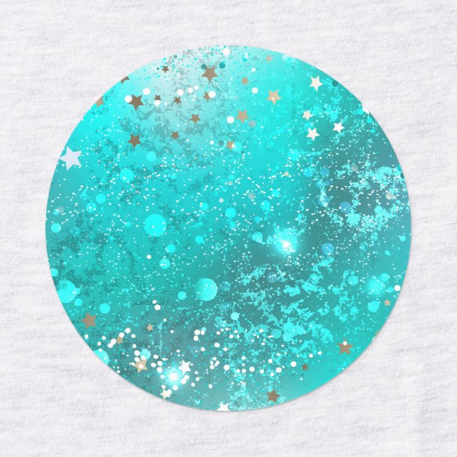 Mint Turquoise Foil Background (Design 1)