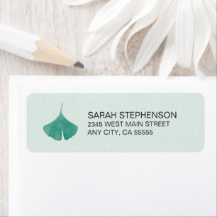 Mint Vert Simple Ginkgo Leaf Nature