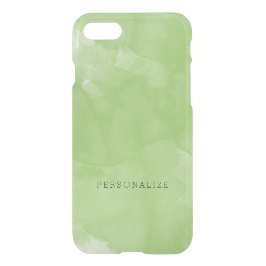 Mint Watercolor iPhone 8/7 Case