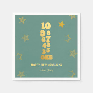 Minted New Years Eve Party  Napkin