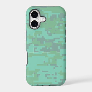 Minty Digital Camo Pattern