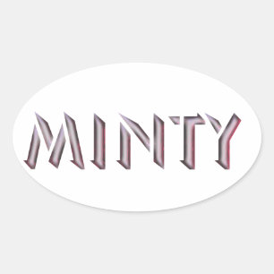 Minty sticker
