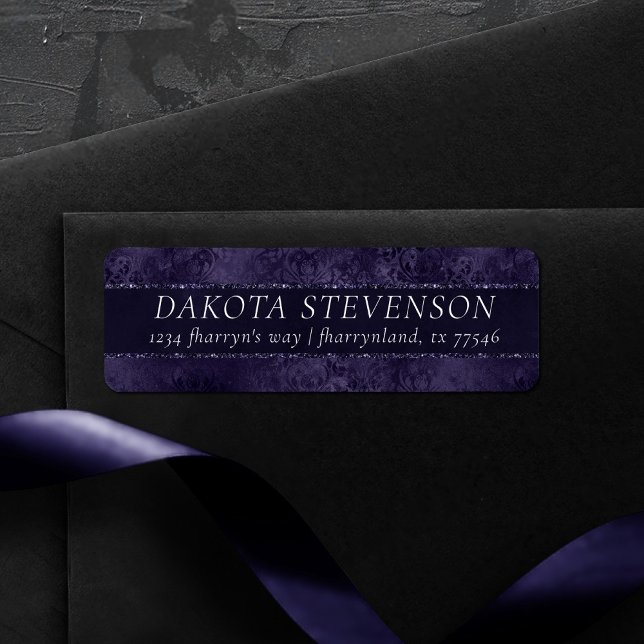 Minuit Indigo Romance | Satiny Grunge Adresse (Créateur téléchargé)