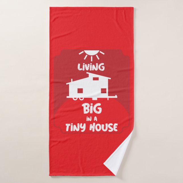 Minuscule Maison - Minuscules Maisons (Serviette de bain)