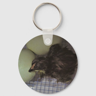 Minutes Old Keychain