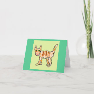 Mippy The Kitty 🐱  Thank You Card