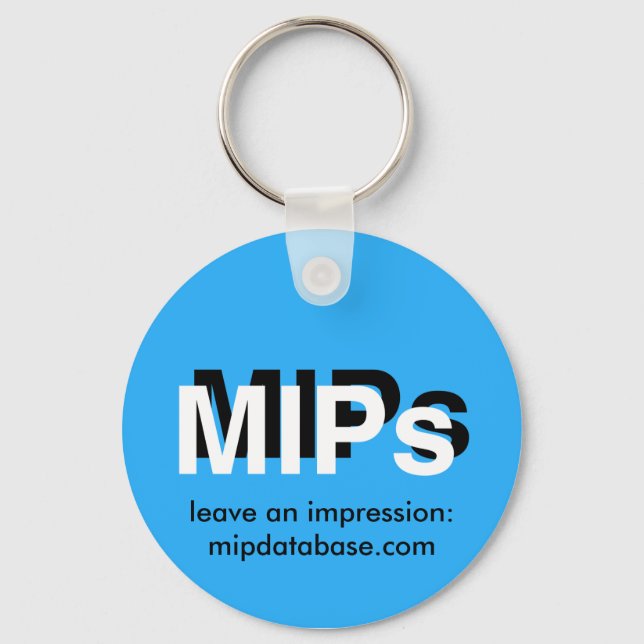 mips logo key chain (Front)
