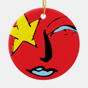 Mir-Perseus Mission Patch Logo Ceramic Ornament
