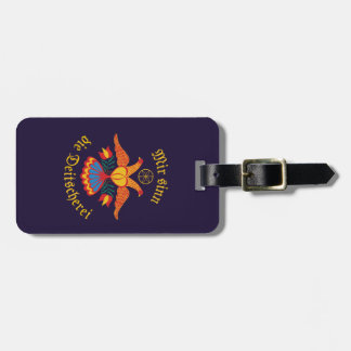 Mir sinn die Deitscherei - Deitschi Faahne Luggage Tag
